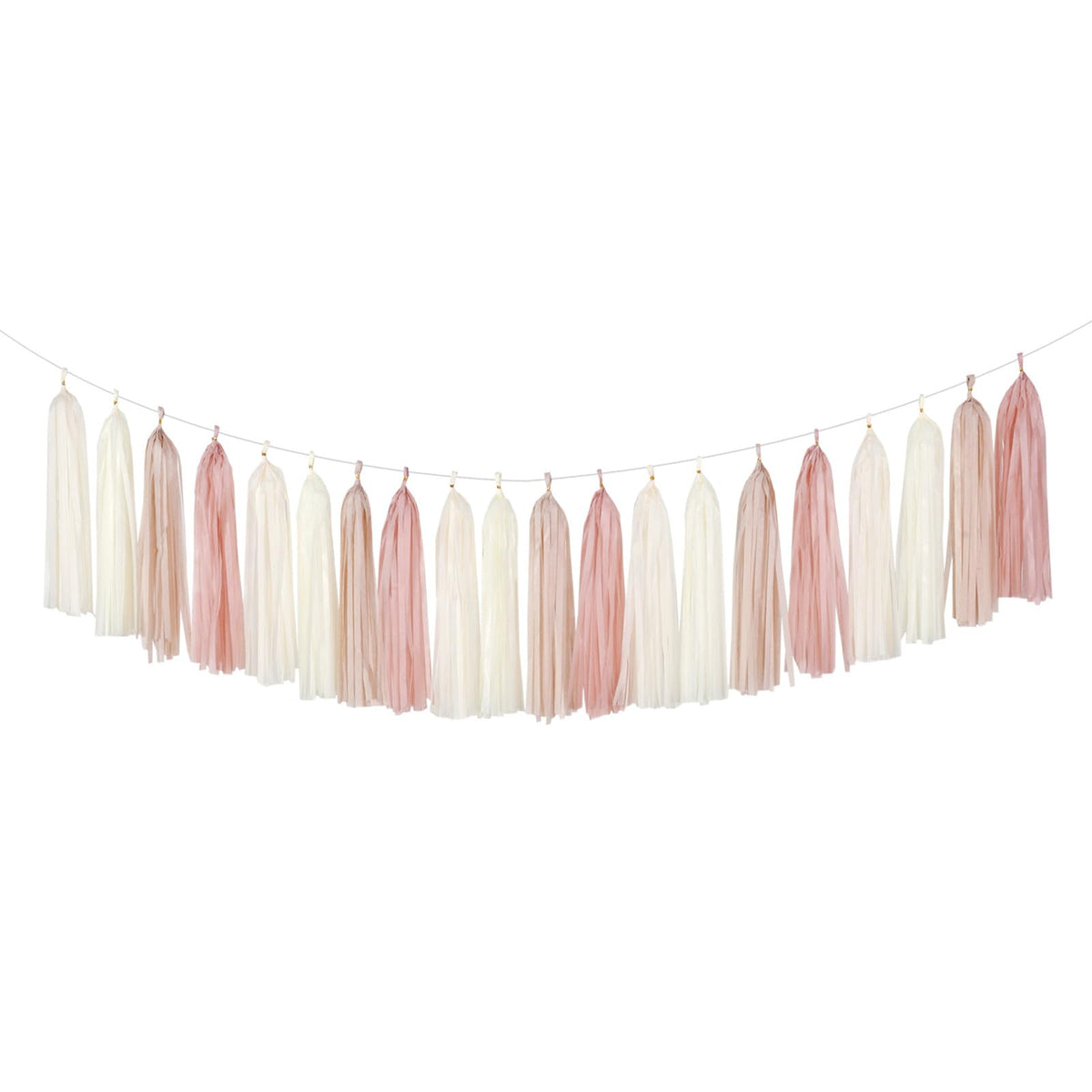 Paper Tassel Garland for Birthdays, Weddings & Parties