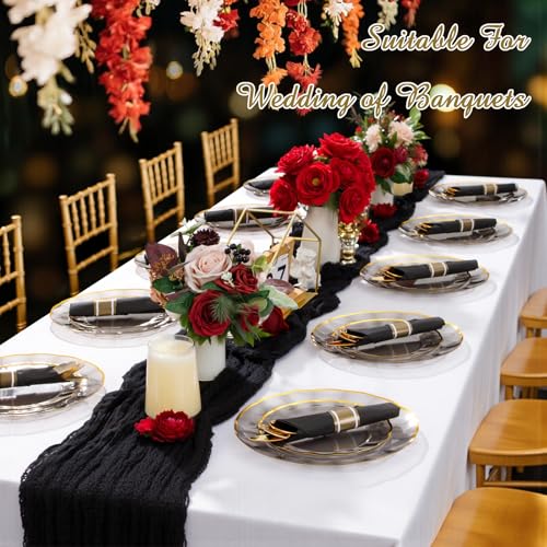 Pre-Rolled Disposable Plastic Cutlery Set for Parties