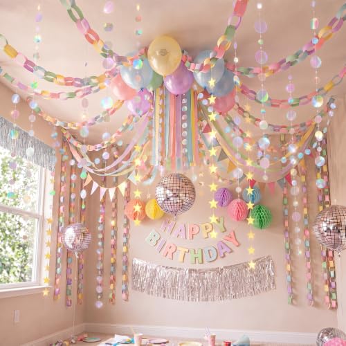 Resholder 360-Piece Birthday Party Hanging Decoration Kit