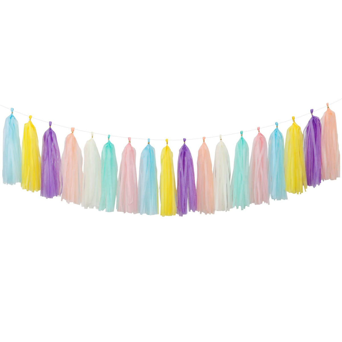 Paper Tassel Garland for Birthdays, Weddings & Parties