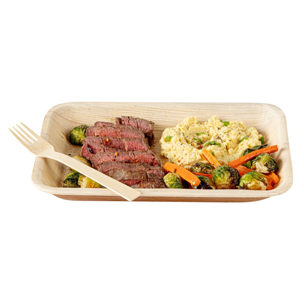 Restaurantware Bambuddha 7-Inch Disposable Bamboo Knives