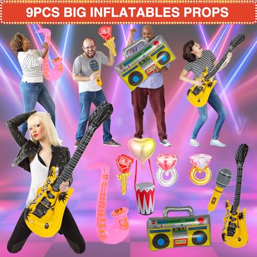 Opulent Photo Booth Props Kit with Hats, Wigs & Glasses