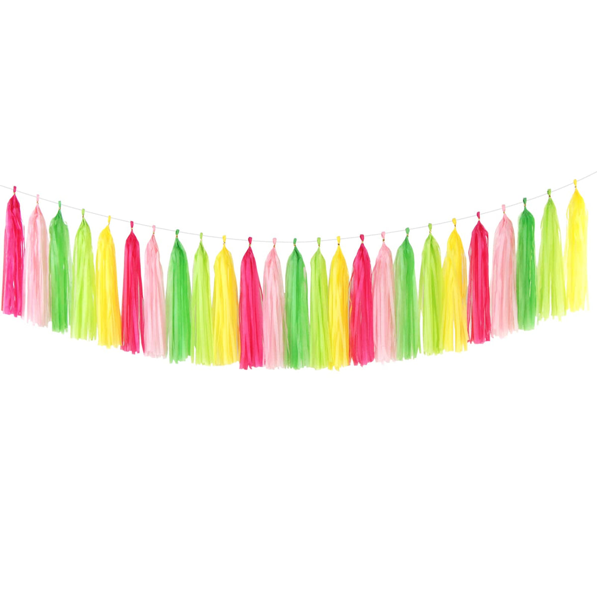 Paper Tassel Garland for Birthdays, Weddings & Parties