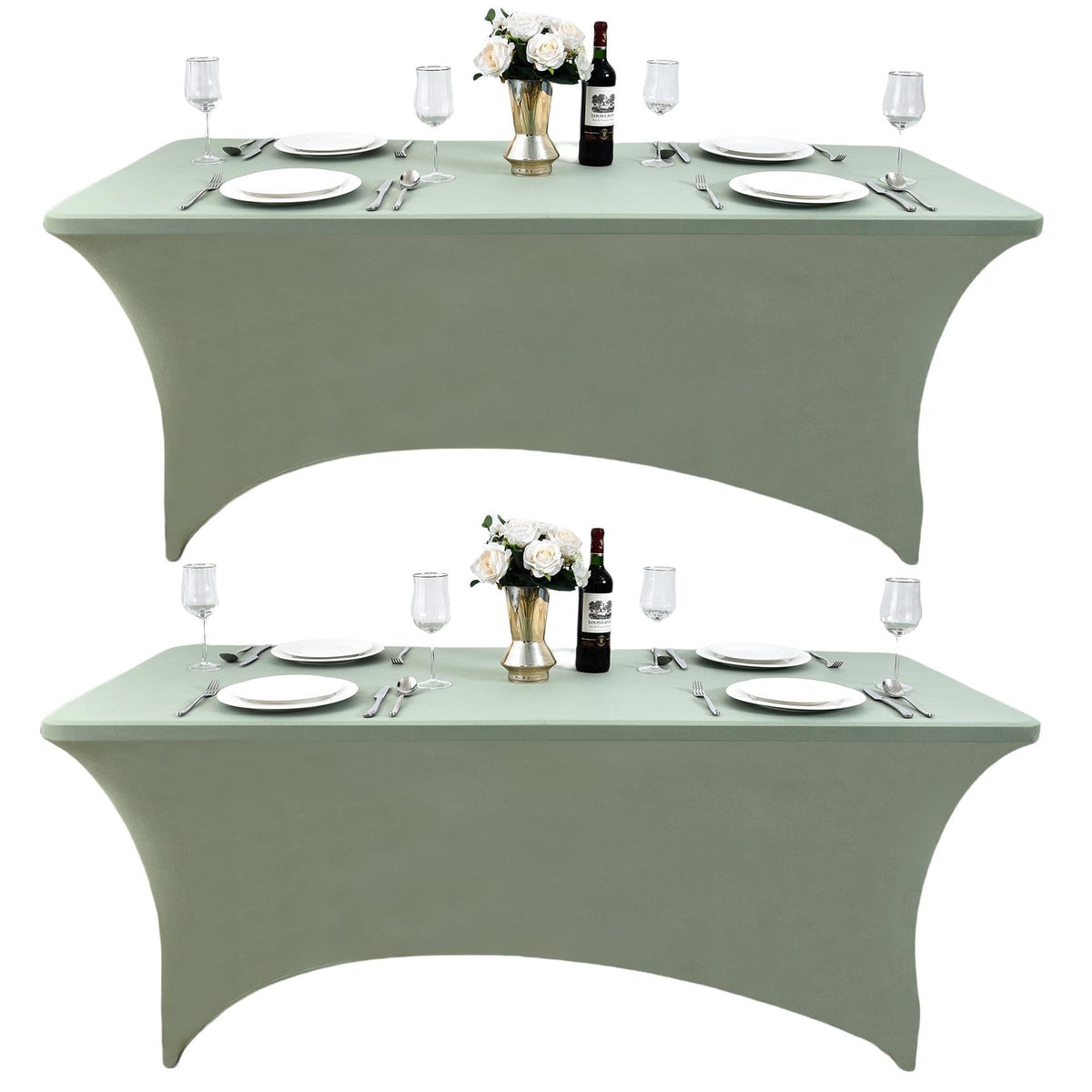 ZarzaaSik Spandex Table Cover for Parties & Events