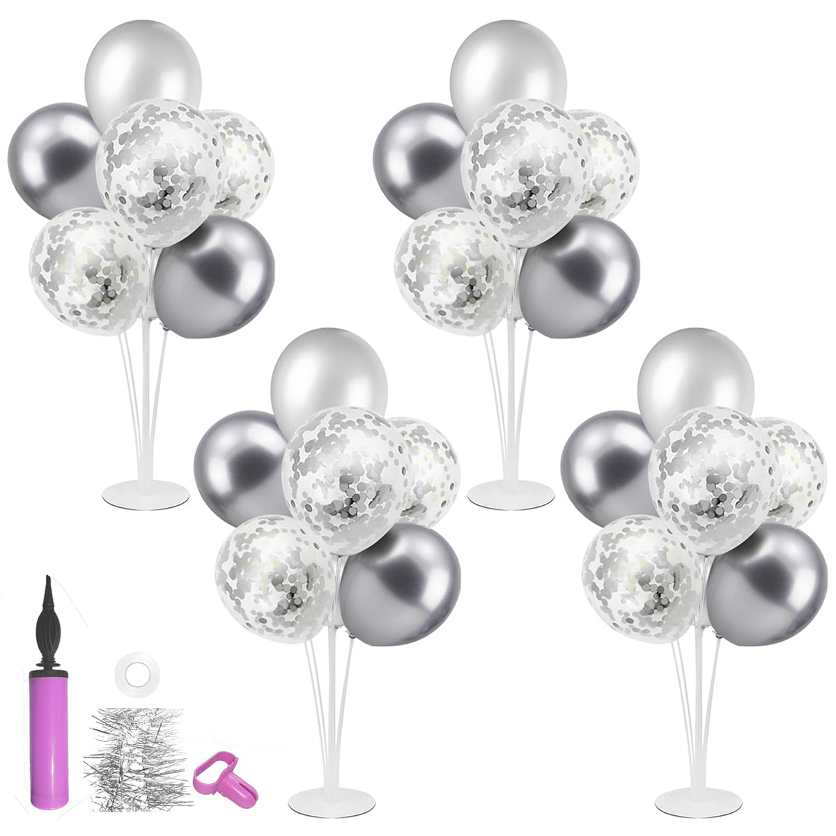 ZJDHPTY Balloon Centerpiece Stands for Party Tables