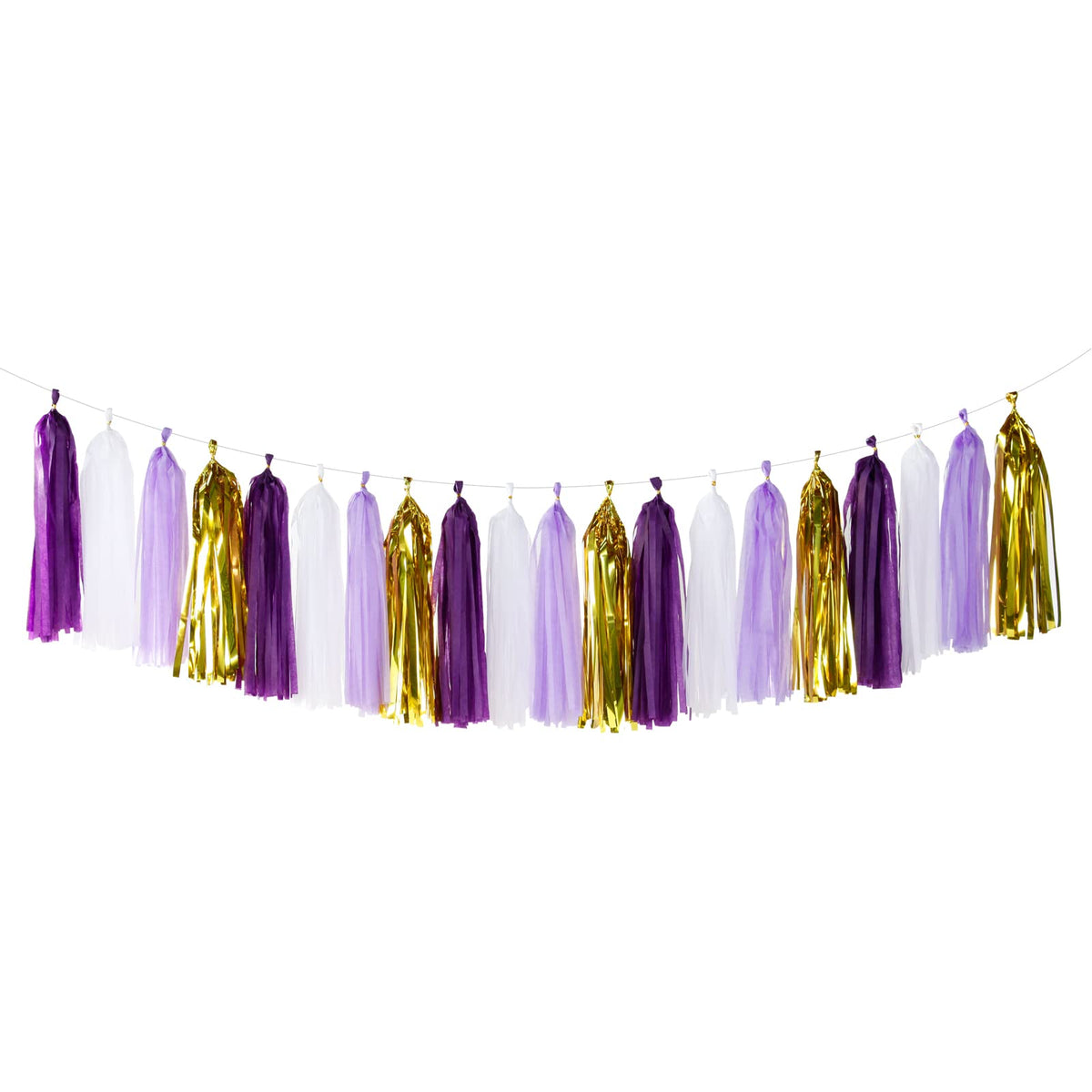 Paper Tassel Garland for Birthdays, Weddings & Parties