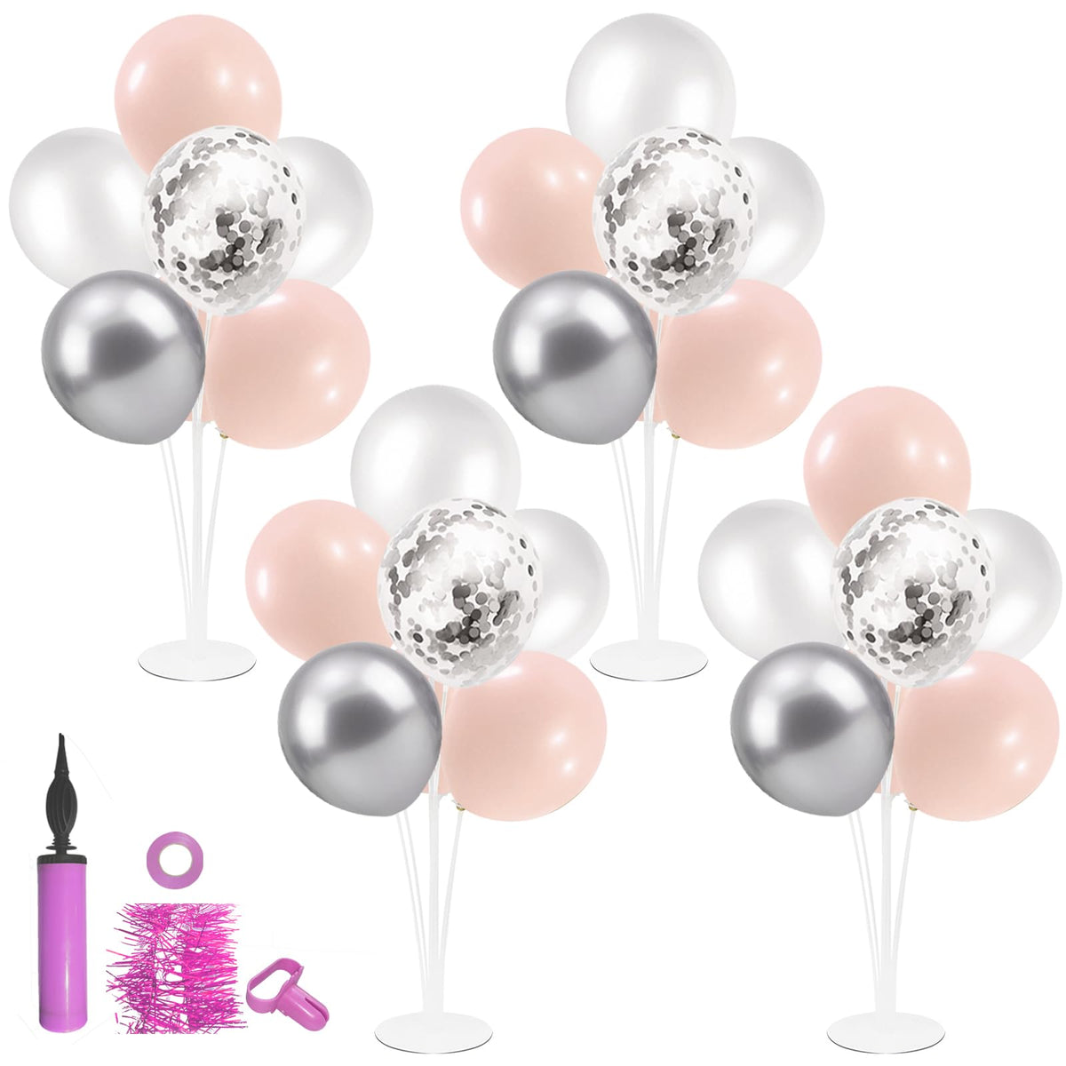 ZJDHPTY Balloon Centerpiece Stands for Party Tables