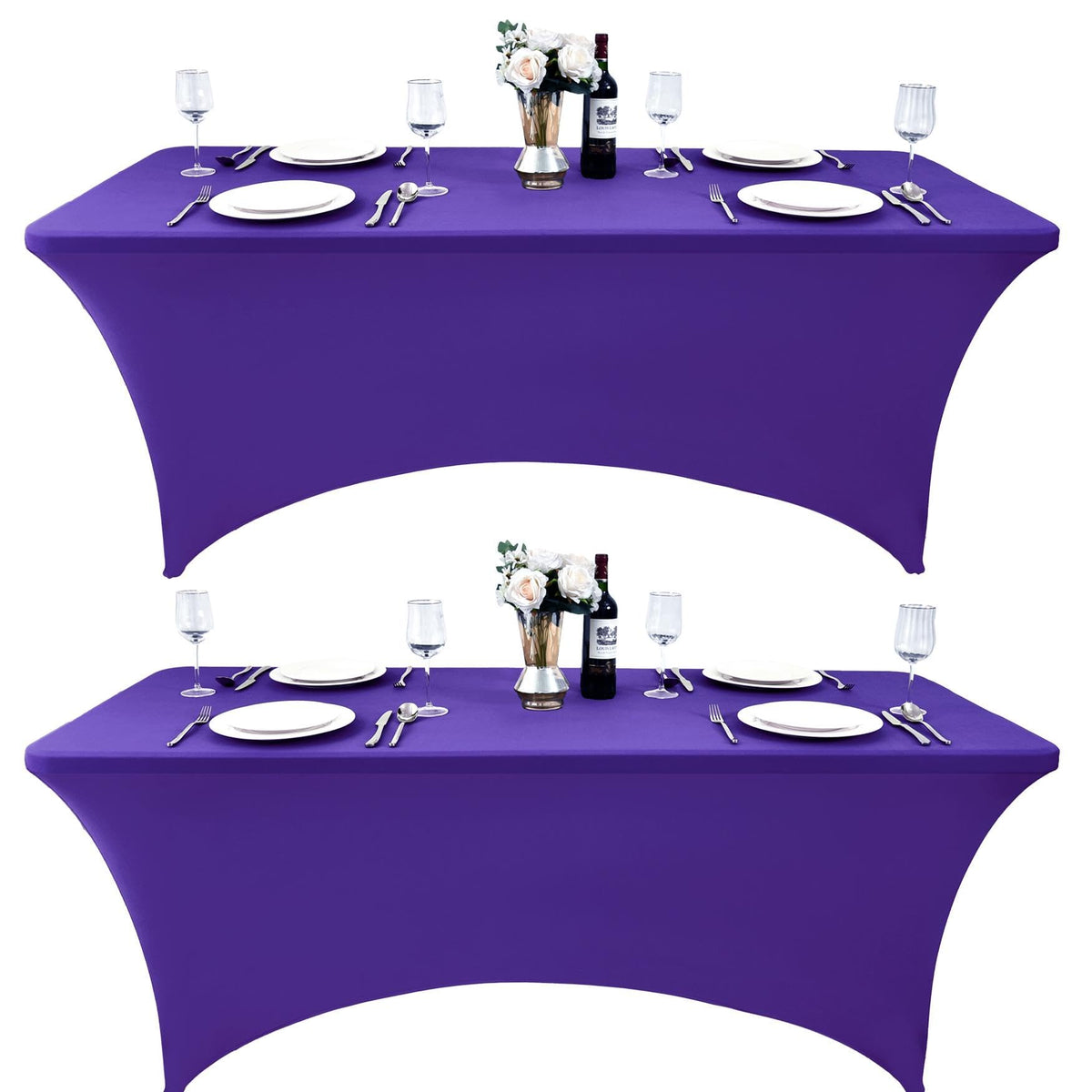 ZarzaaSik Spandex Table Cover for Parties & Events