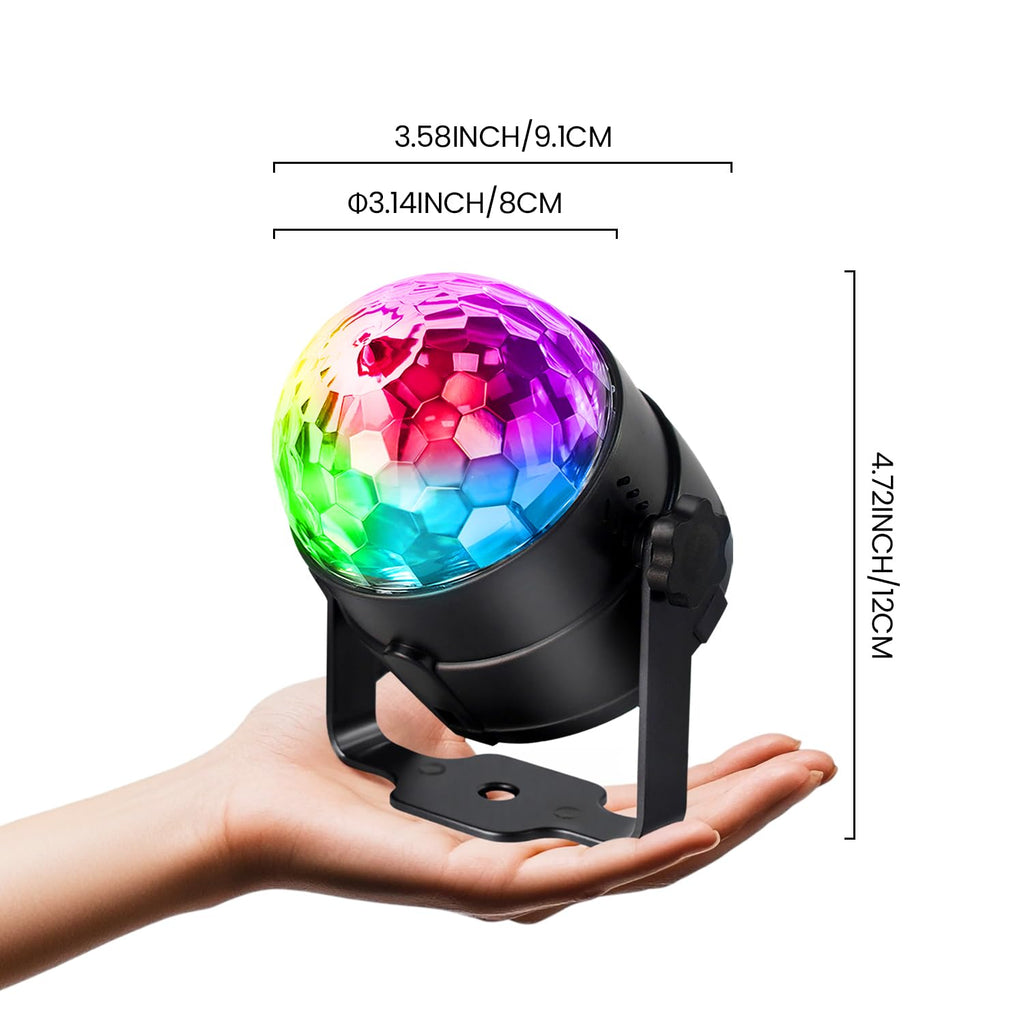 DJ Disco Ball Strobe Light for Parties and Events