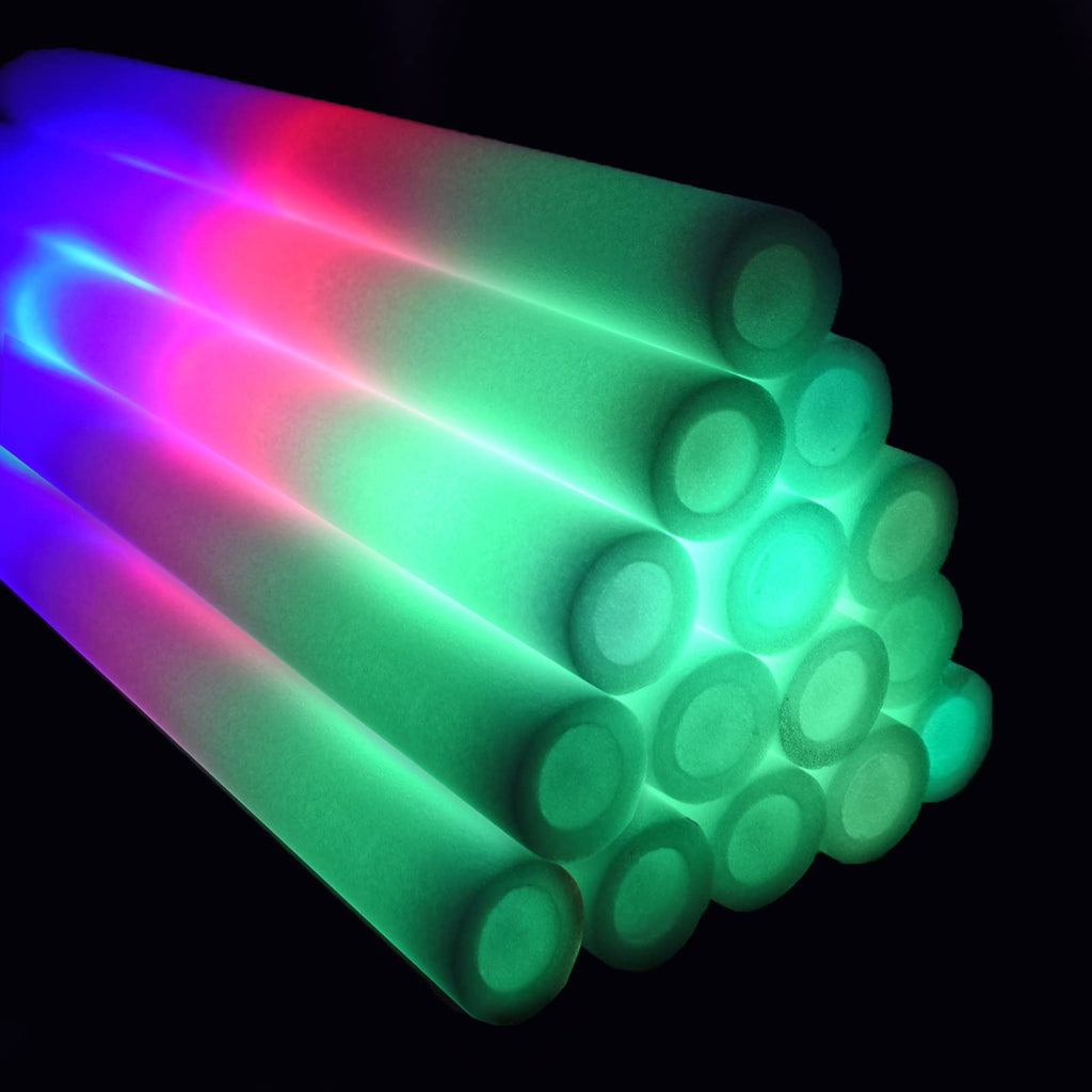 Mr Party King 16-Inch Foam Light Sticks for Parties