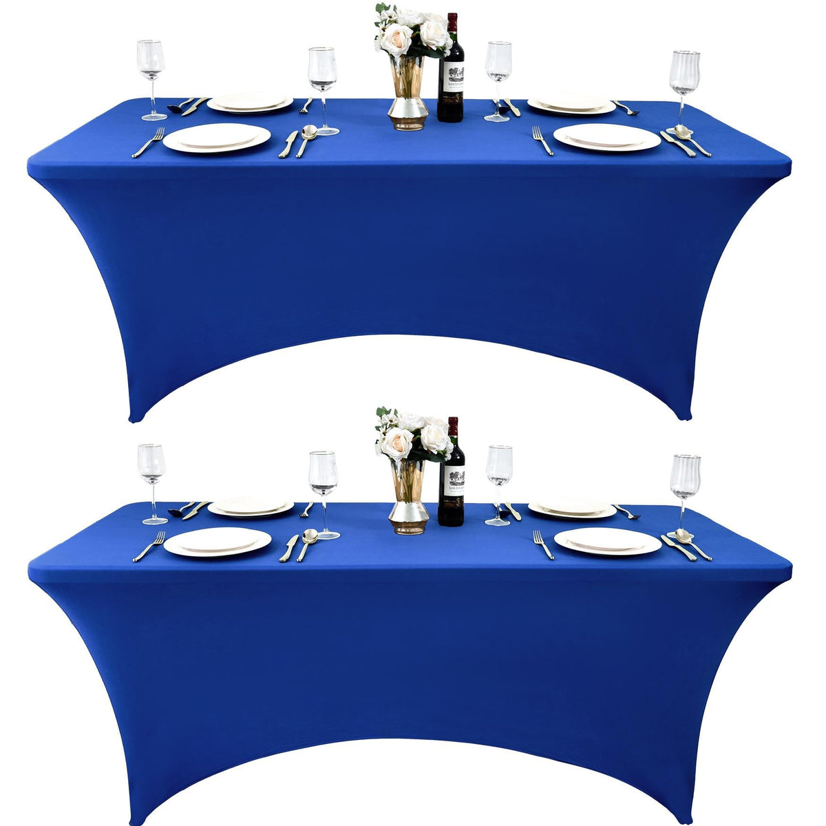 ZarzaaSik Spandex Table Cover for Parties & Events