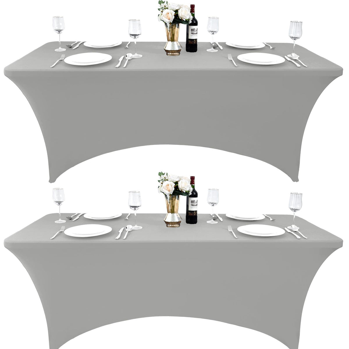 ZarzaaSik Spandex Table Cover for Parties & Events