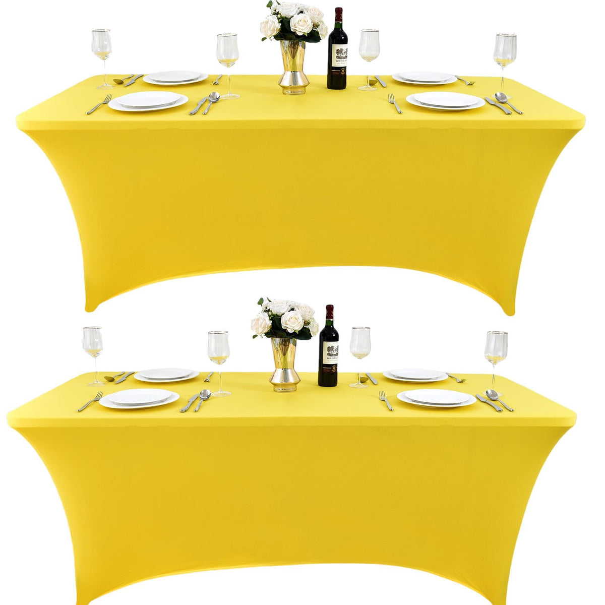 ZarzaaSik Spandex Table Cover for Parties & Events