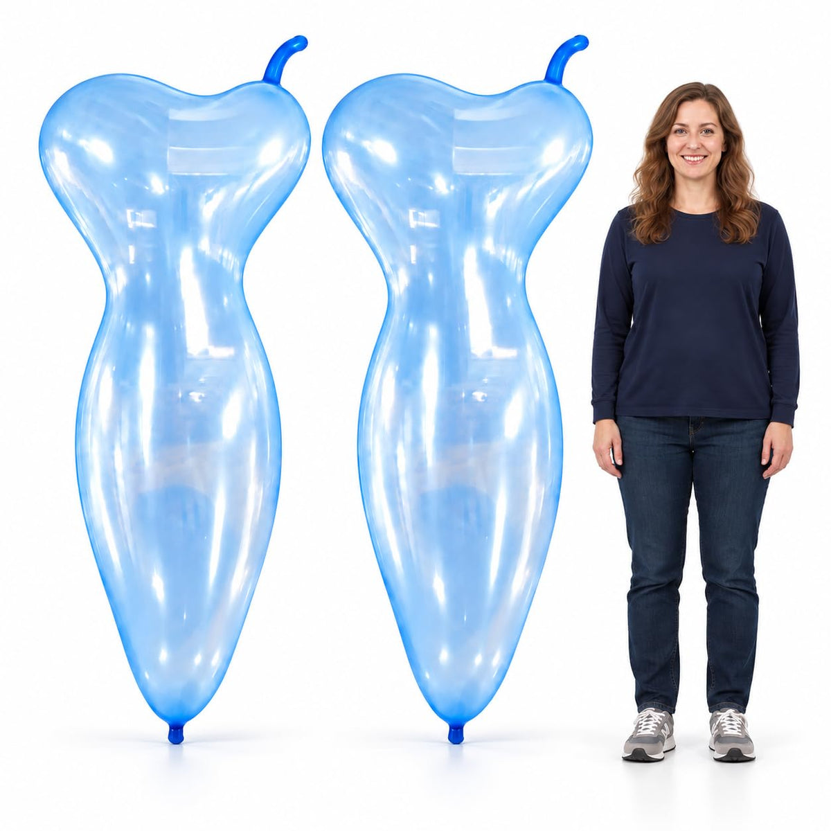 5-Pack Heavy-Duty Large Latex Balloons for Parties