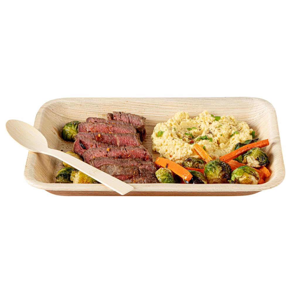 Restaurantware Bambuddha 7-Inch Disposable Bamboo Knives