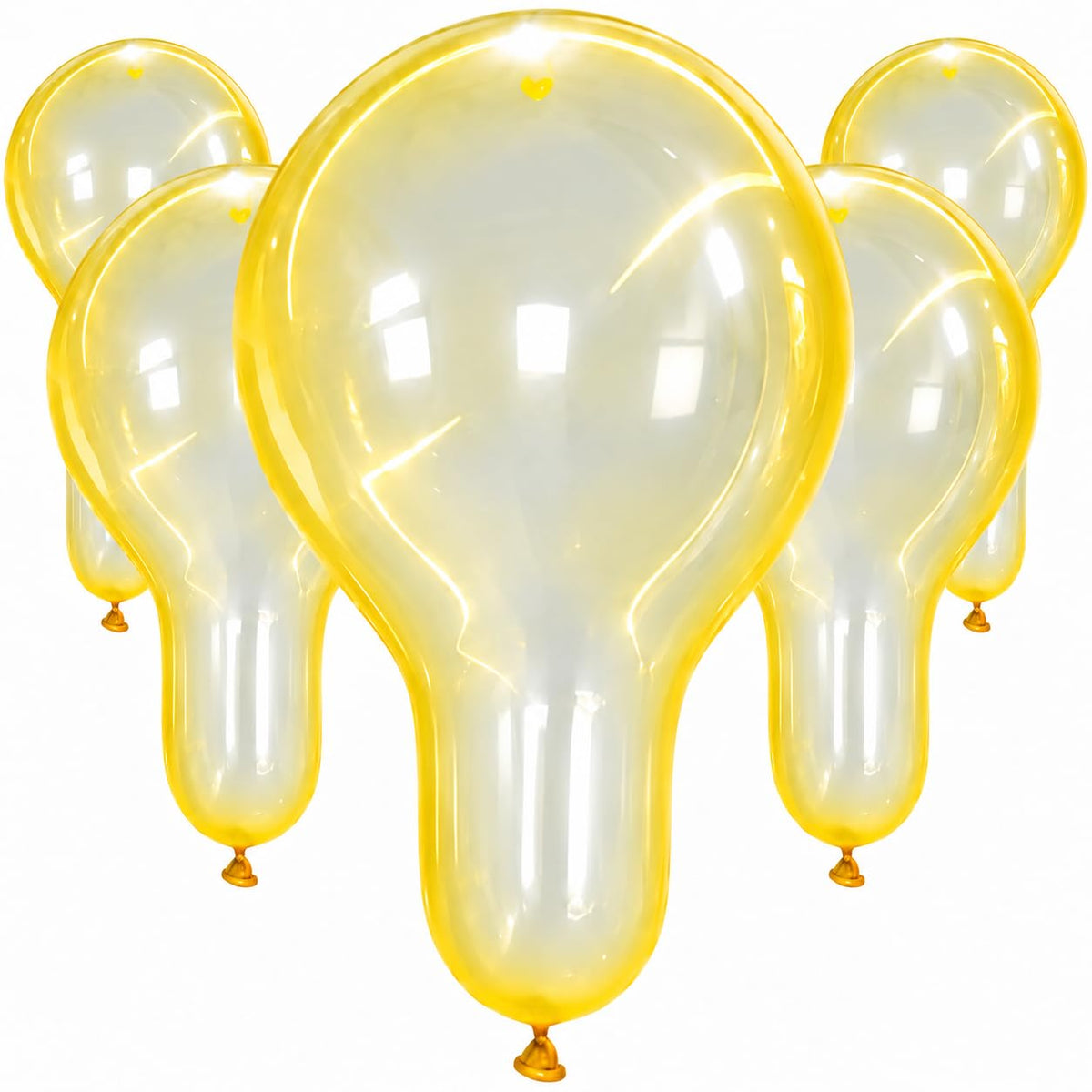 5-Pack Heavy-Duty Large Latex Balloons for Parties