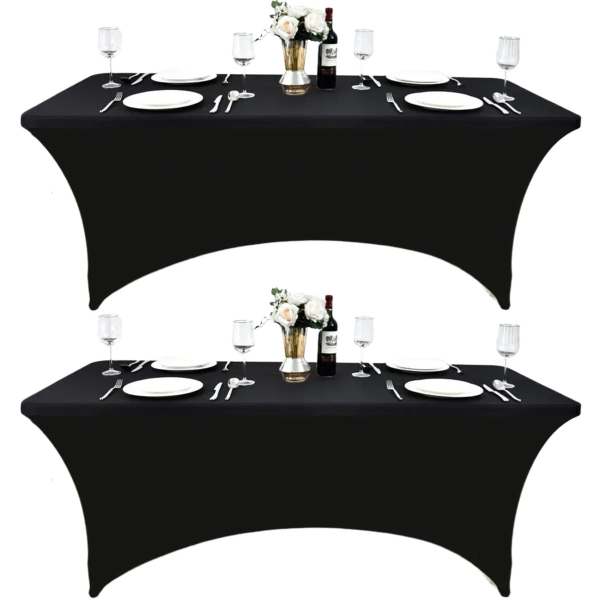 ZarzaaSik Spandex Table Cover for Parties & Events