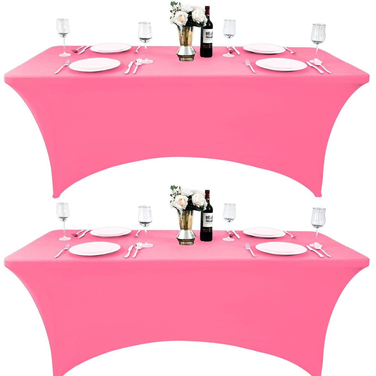ZarzaaSik Spandex Table Cover for Parties & Events