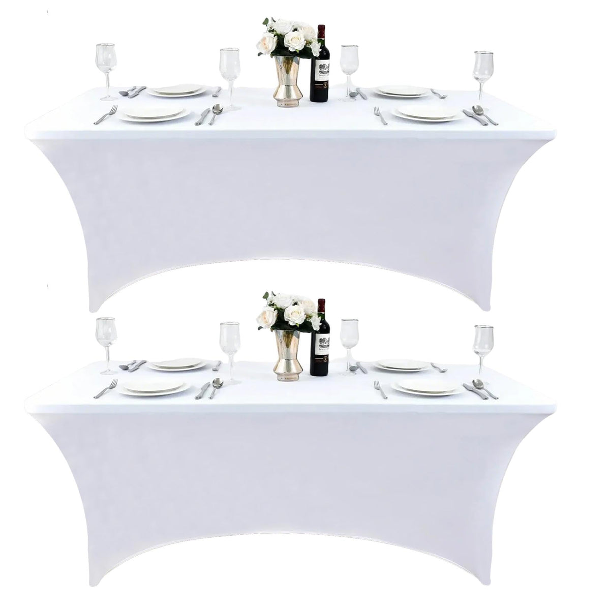 ZarzaaSik Spandex Table Cover for Parties & Events