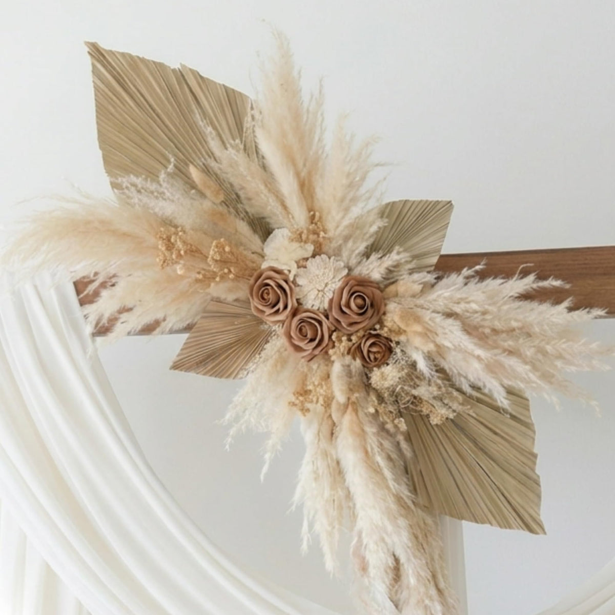 Boho Pampas Grass Wall Decor for Baby Showers & Weddings