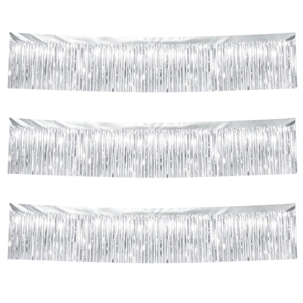 3-Pack 30FT Metallic Foil Fringe Garland Streamers