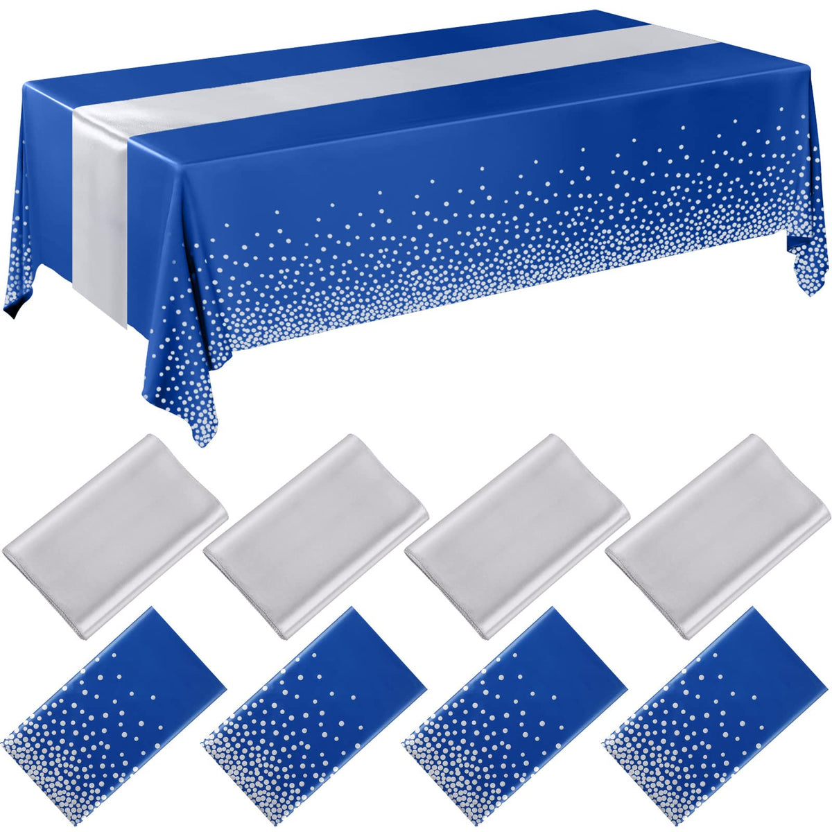 Breling Tablecloths & Table Runner Set for Party Tables