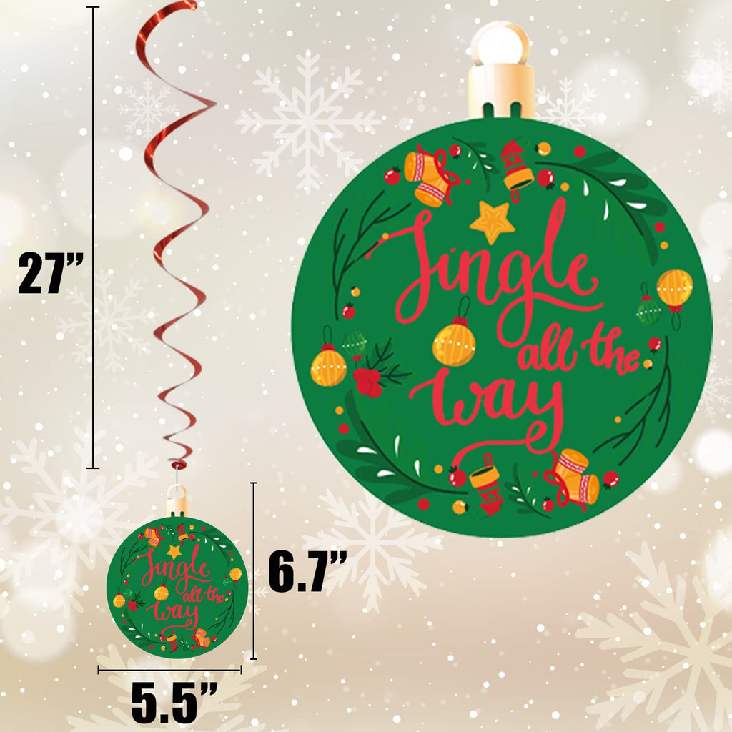GOER Hanging Swirl Decorations for Parties & Events