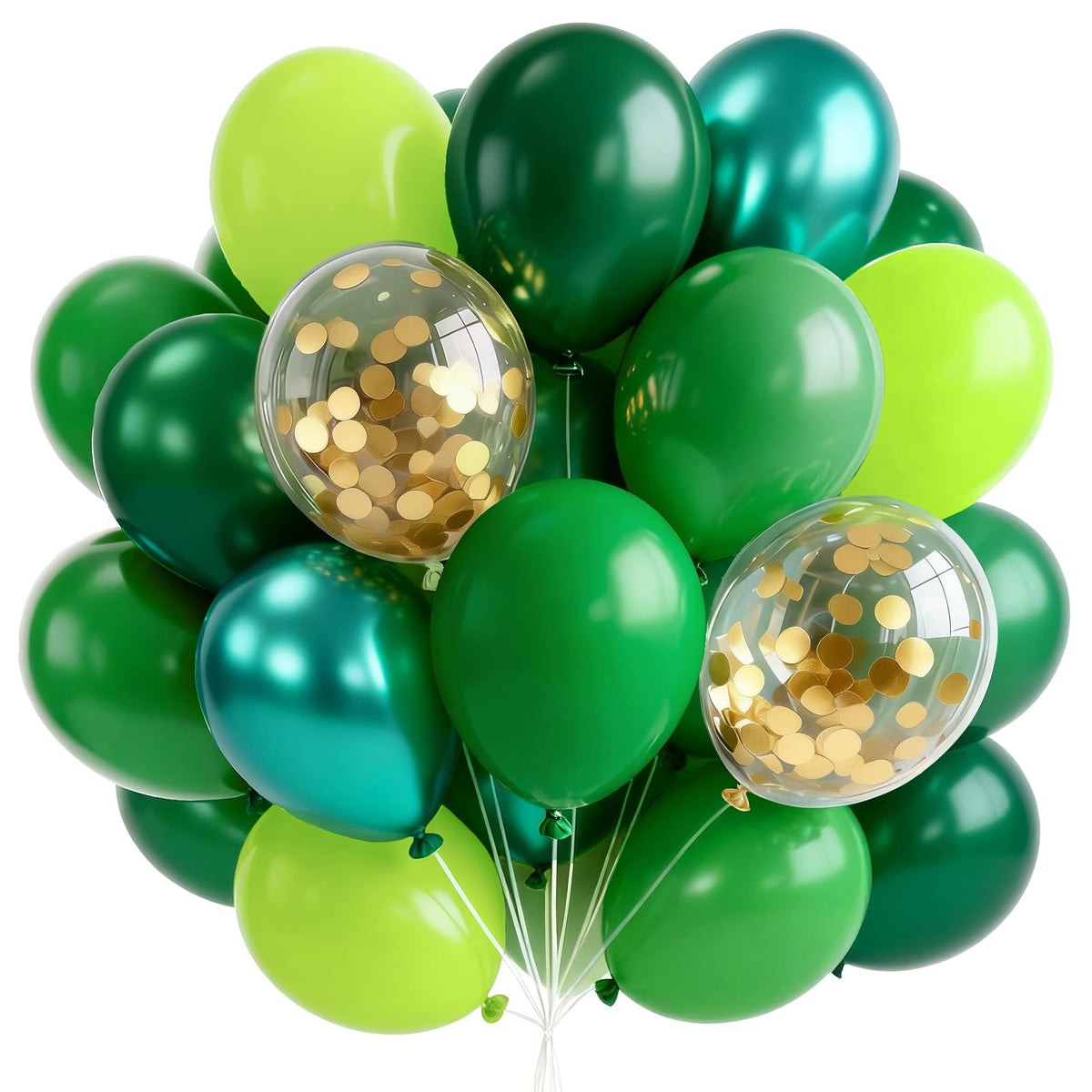 PartyWoo 65-Pack Balloons for Birthdays & Baby Showers