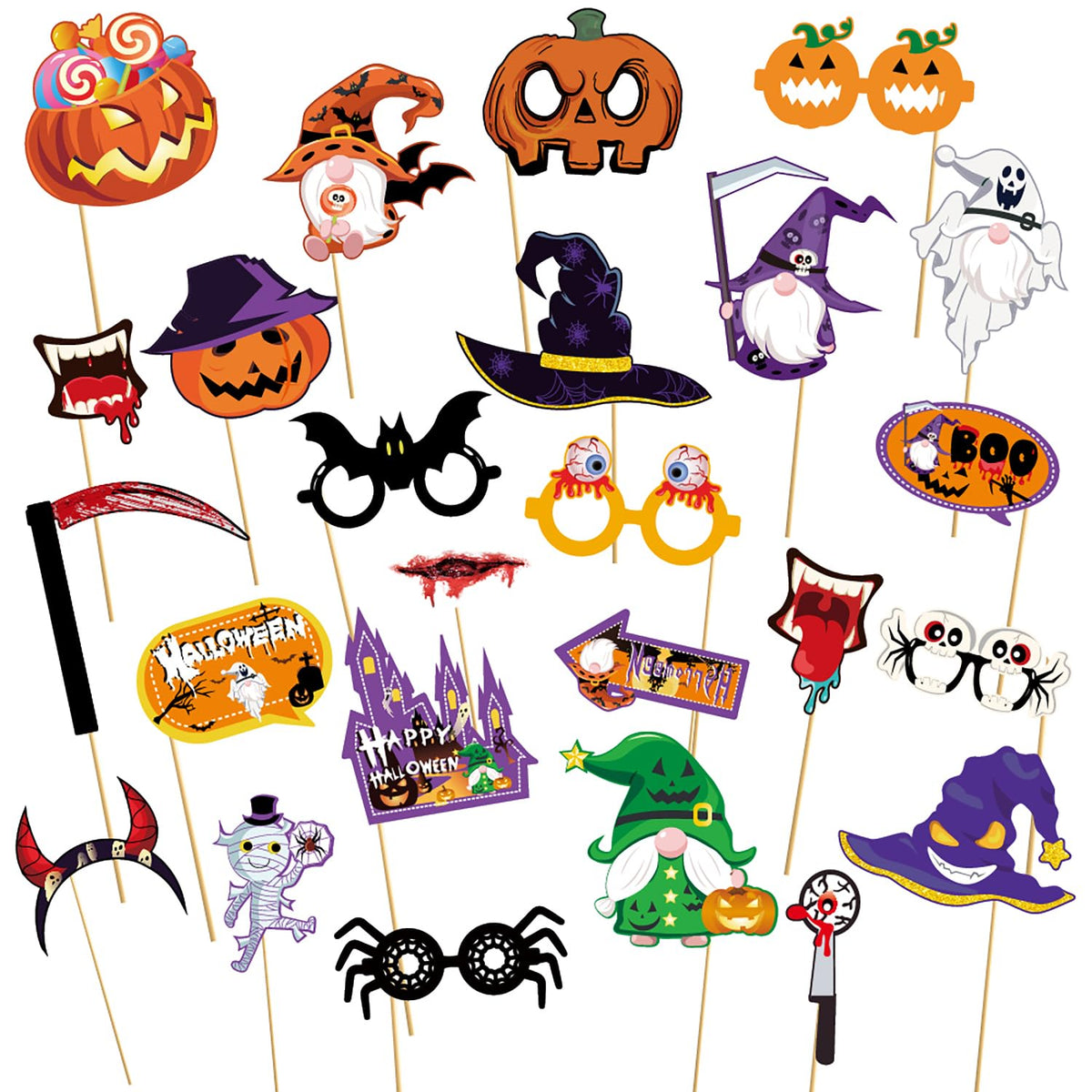 Photo Booth Props for Parties, Birthdays & Weddings