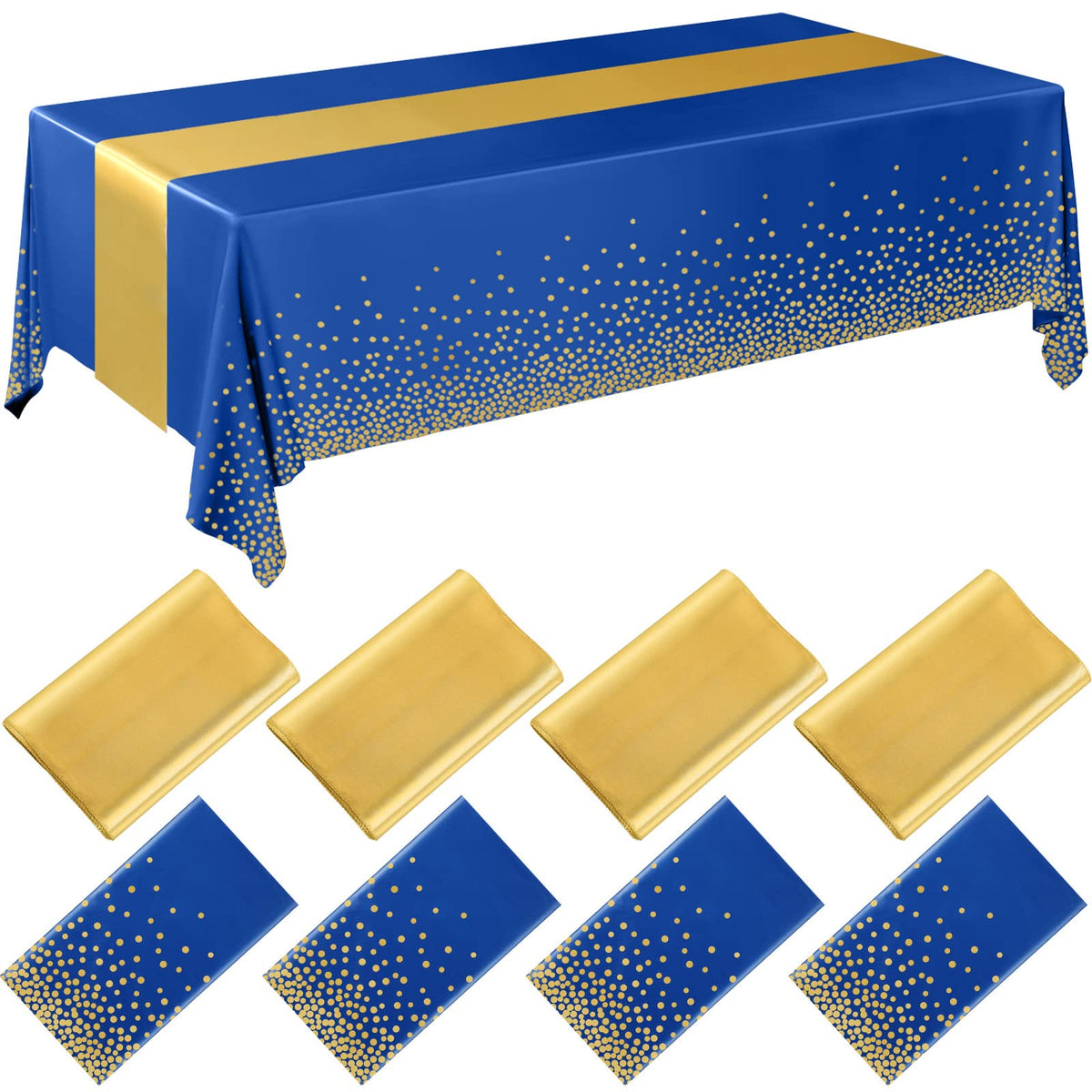 Breling Tablecloths & Table Runner Set for Party Tables