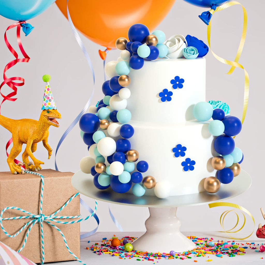 Riccle 88-Piece Cake Decorating Kit with Blue Turntable