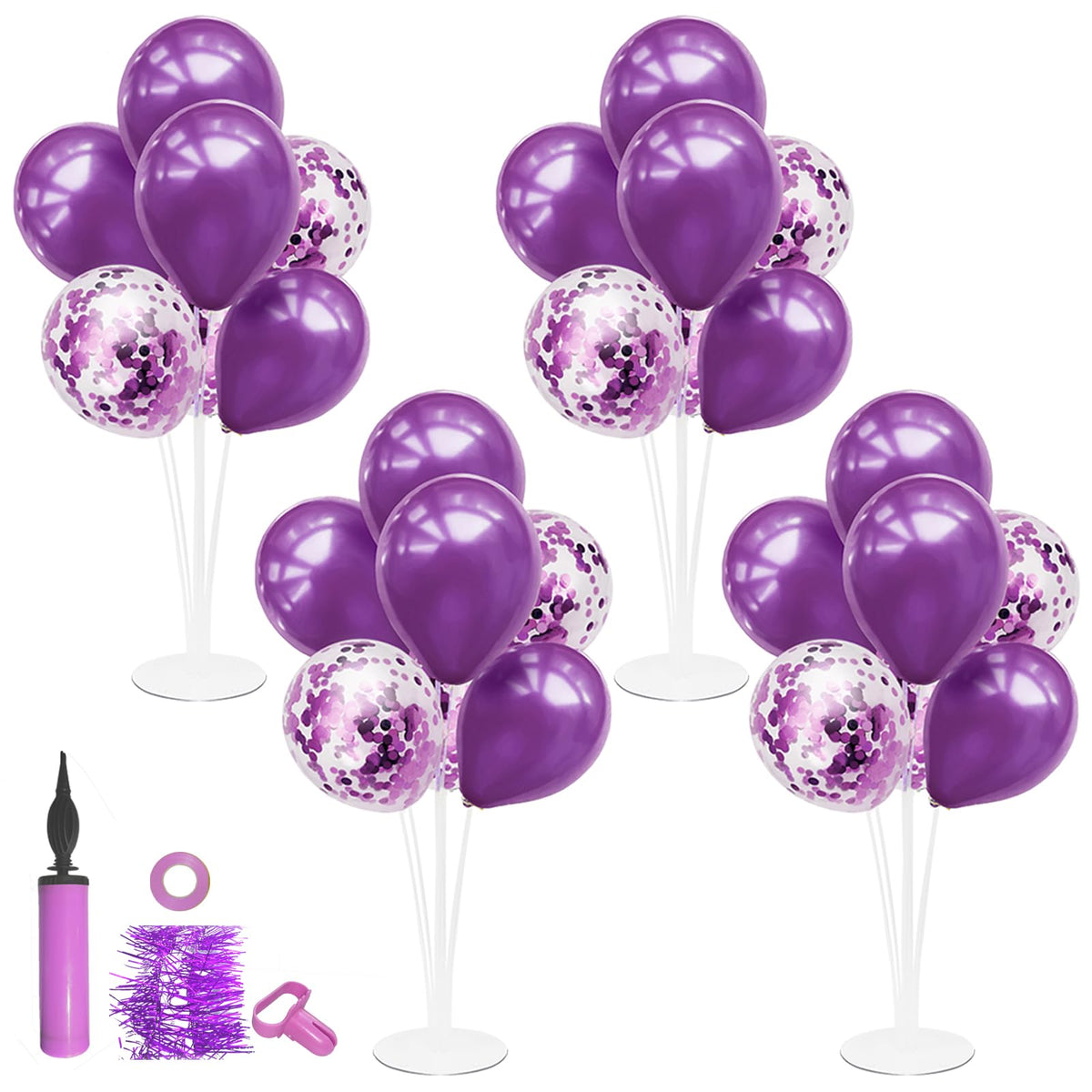 ZJDHPTY Balloon Centerpiece Stands for Party Tables
