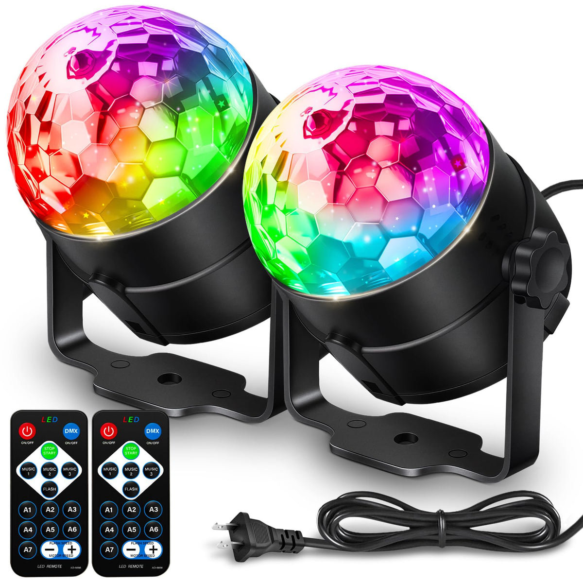 DJ Disco Ball Strobe Light for Parties and Events