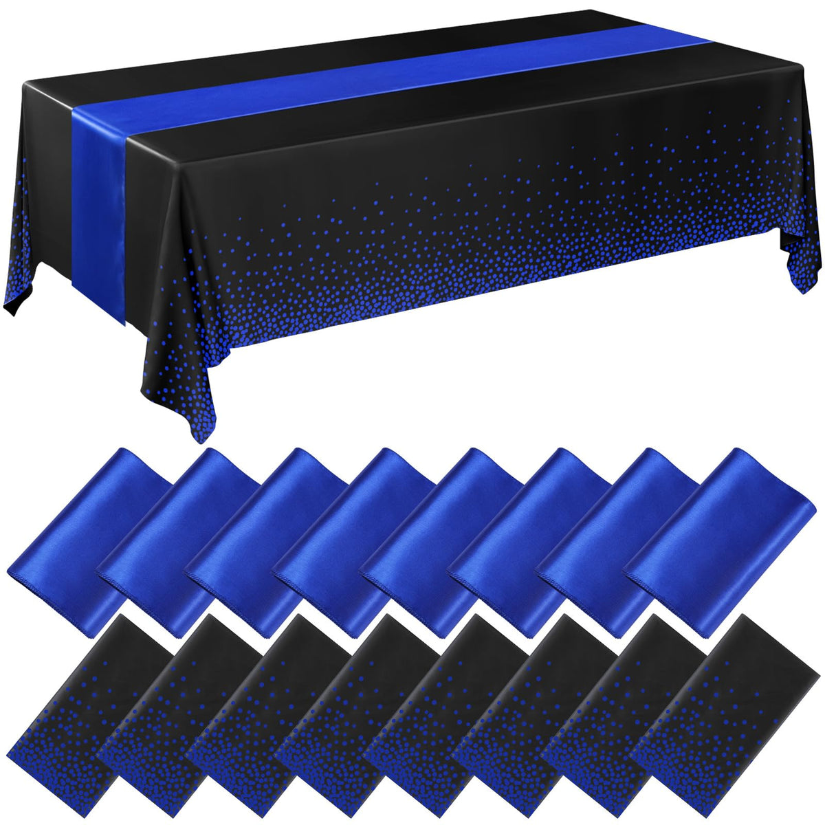 Breling Tablecloths & Table Runner Set for Party Tables