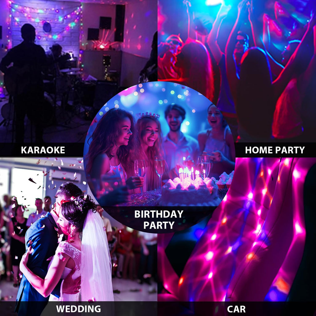 DJ Disco Ball Strobe Light for Parties and Events