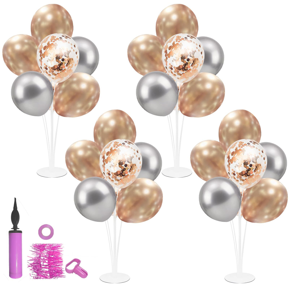 ZJDHPTY Balloon Centerpiece Stands for Party Tables