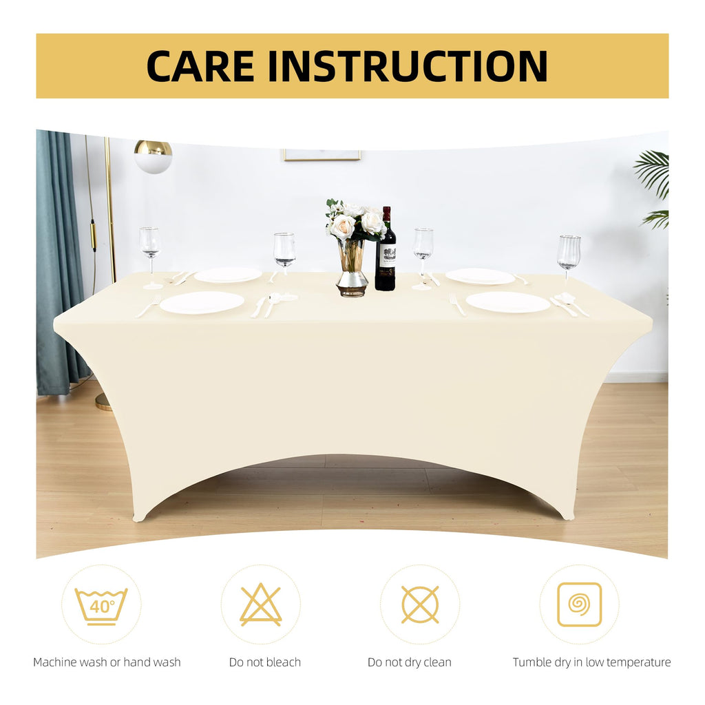 ZarzaaSik Spandex Table Cover for Parties & Events