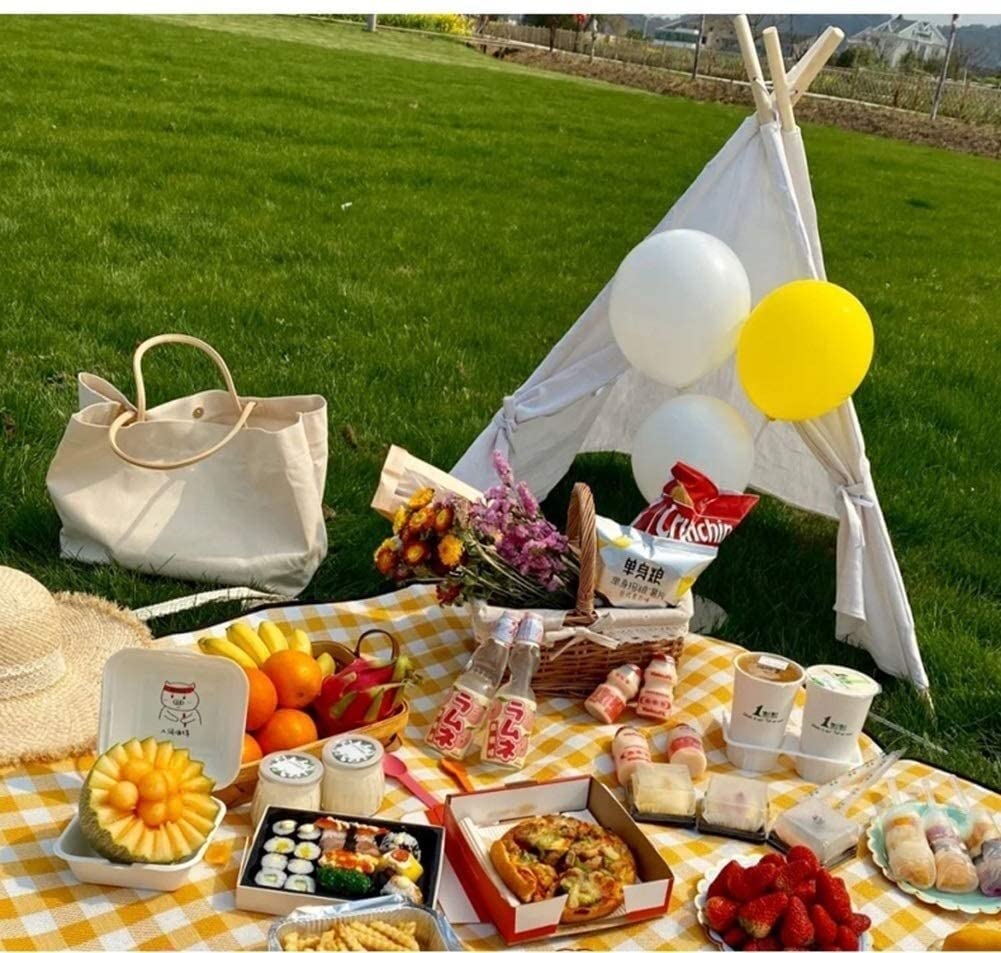 FMOPQ Gold Christmas Party Plates, Cups & Napkins Set