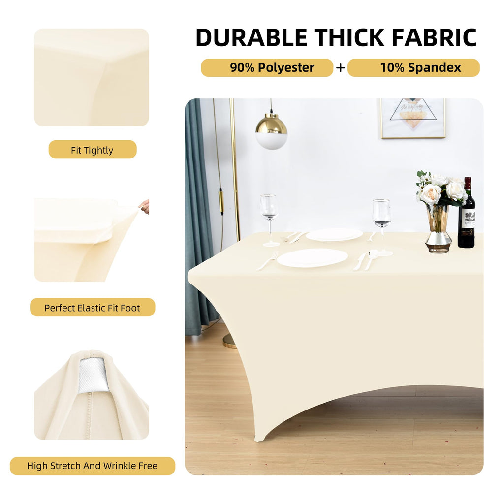 ZarzaaSik Spandex Table Cover for Parties & Events