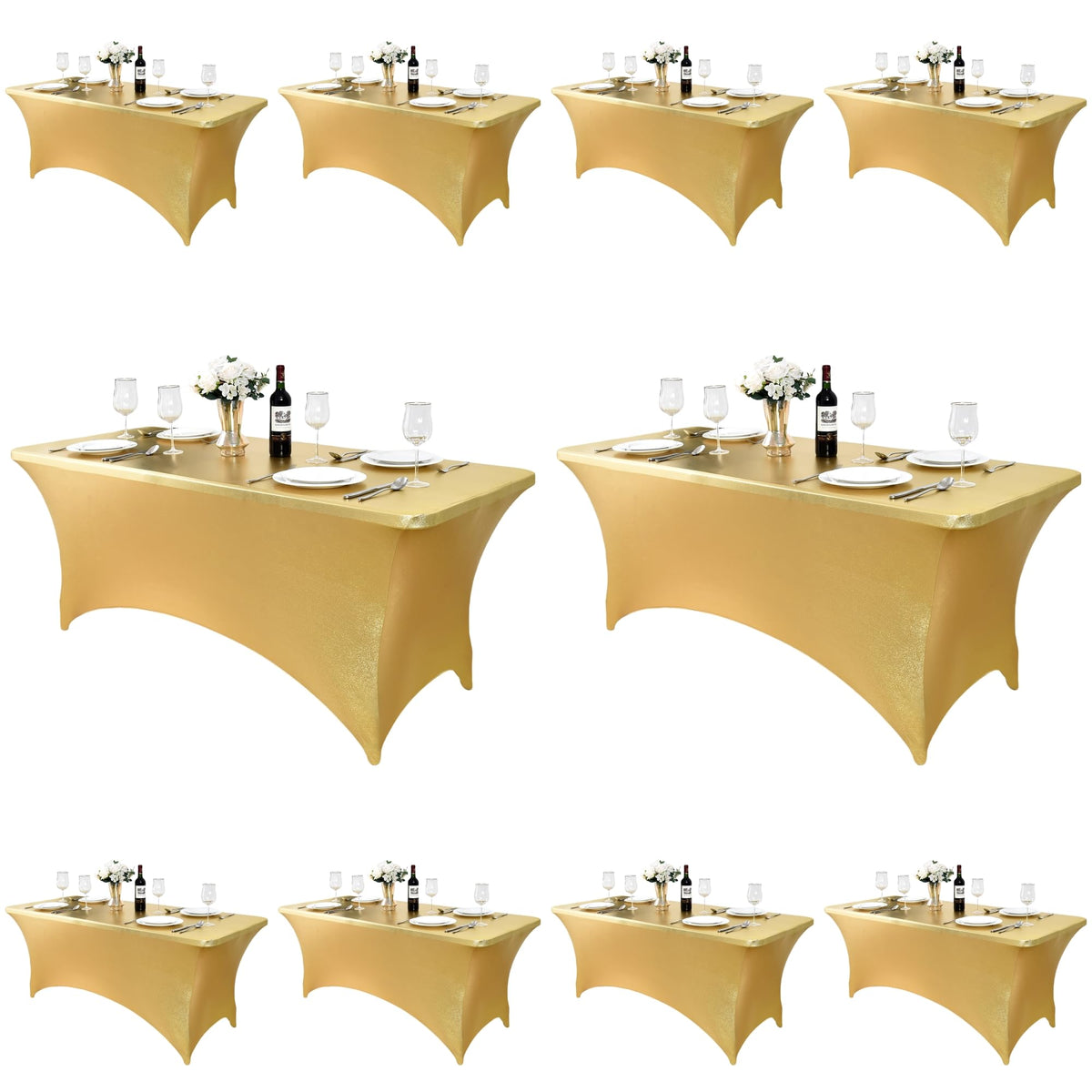 ZarzaaSik Spandex Table Cover for Parties & Events