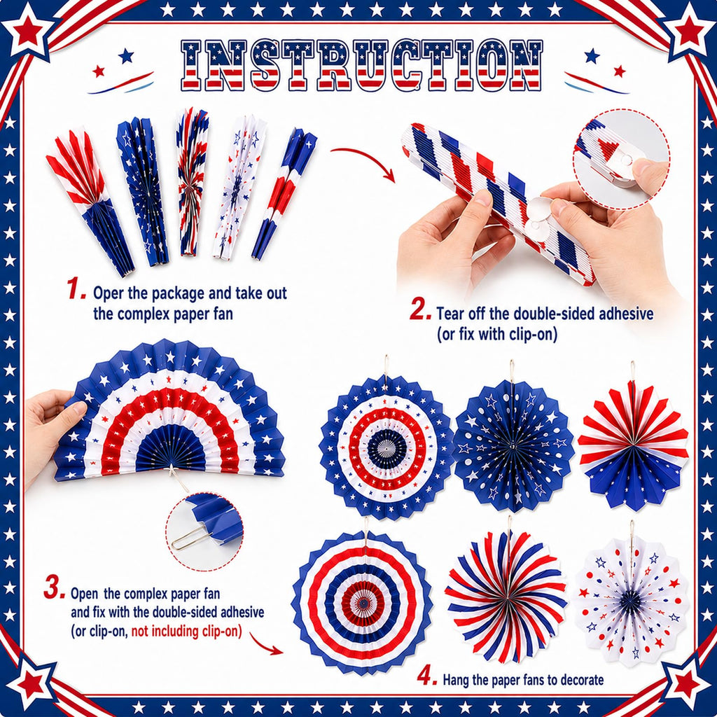 Party Decorations Kit for Birthdays and Celebrations
