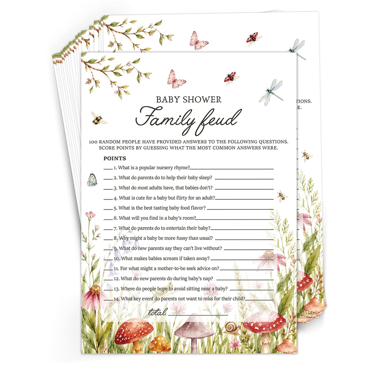 Gender-Neutral Baby Shower Games & Gender Reveal Decor