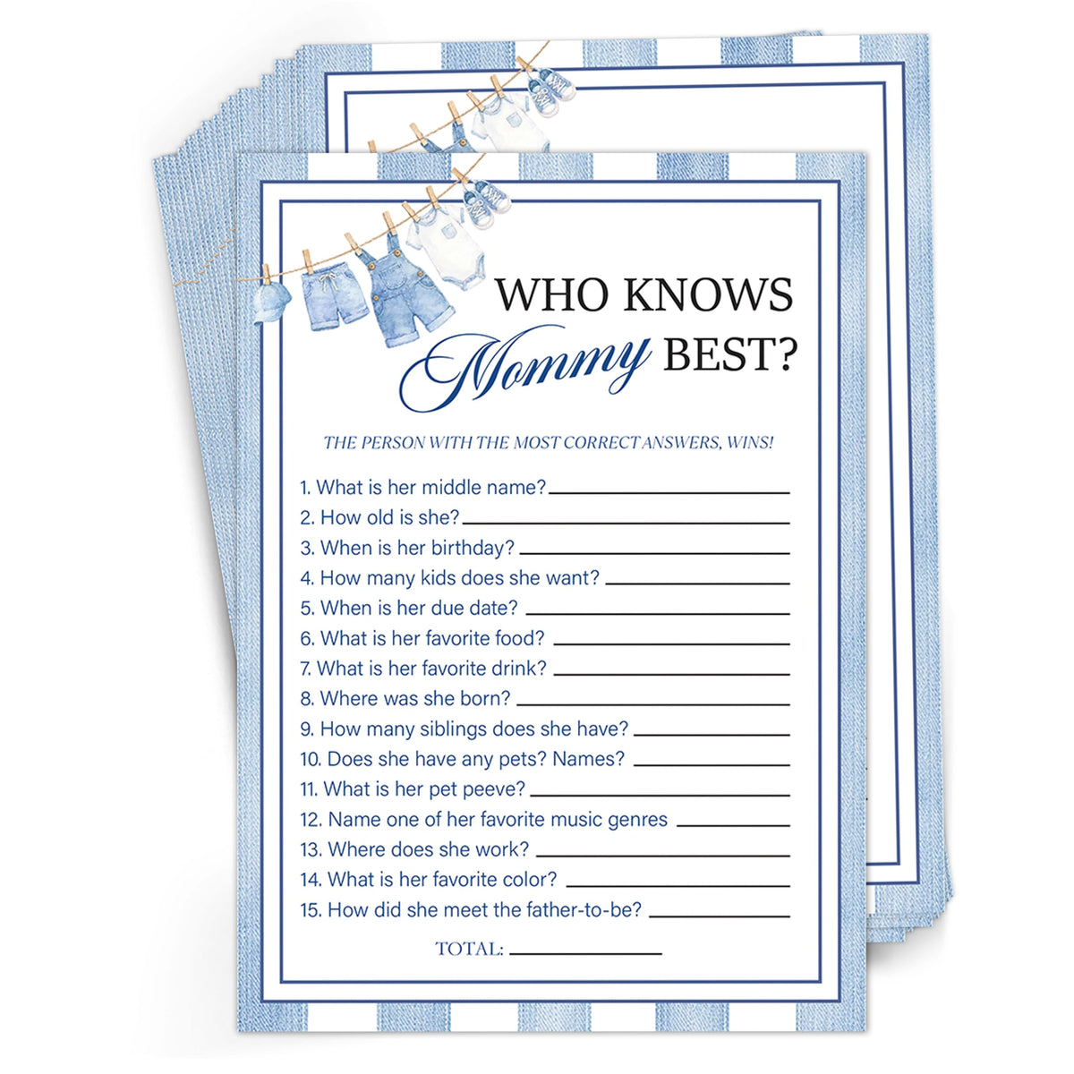 Gender-Neutral Baby Shower Games & Gender Reveal Decor