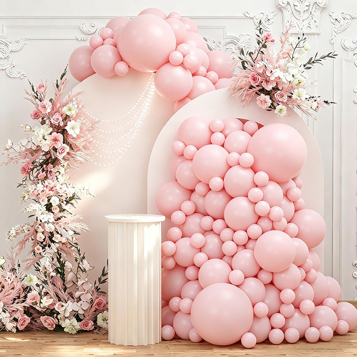 108-Piece Double-Stuffed Balloon Garland Arch Kit, 5–18 Inch