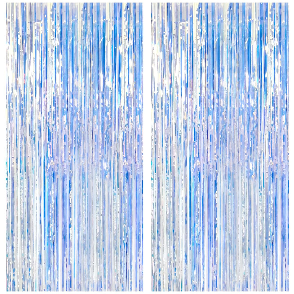 Tinsel Foil Fringe Backdrop Curtains for Party Photo Booths