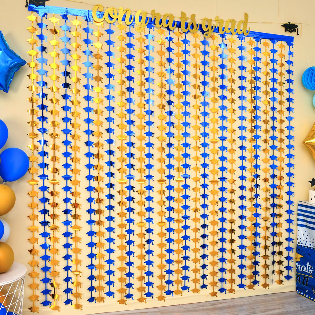 Mega-L Foil Fringe Curtains for Party Photo Backdrops