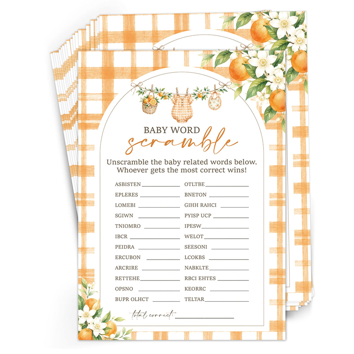 Gender-Neutral Baby Shower Games & Gender Reveal Decor