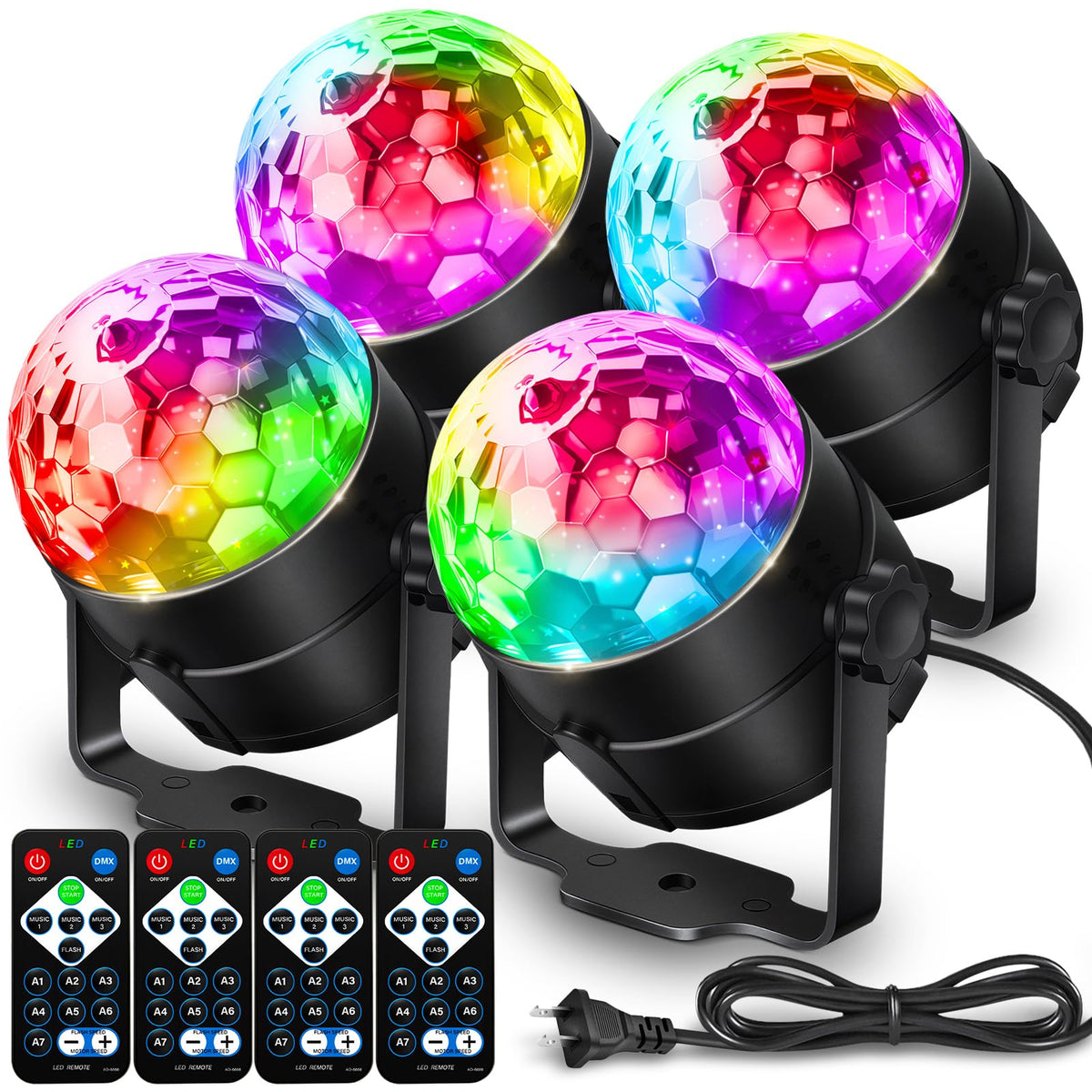 DJ Disco Ball Strobe Light for Parties and Events