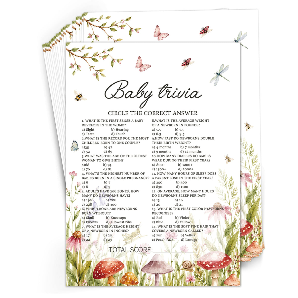 Gender-Neutral Baby Shower Games & Gender Reveal Decor