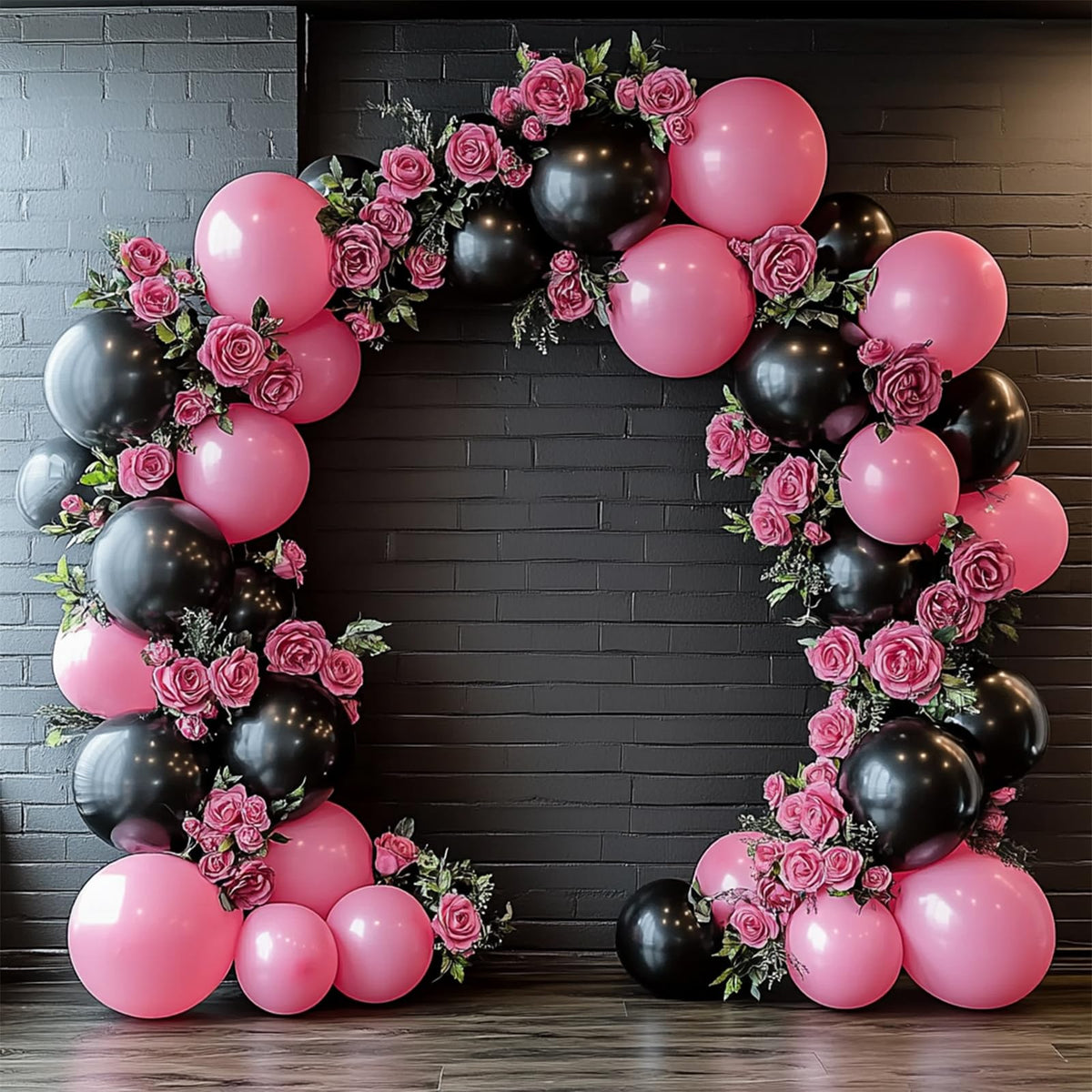 108-Piece Double-Stuffed Balloon Garland Arch Kit, 5–18 Inch